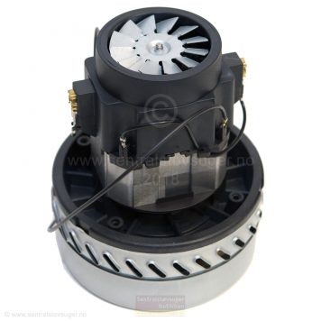 Motor for sentralstøvsugere med 2-stegs turbin med bypass 14,5cm