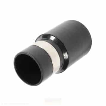 Endemuffe slange med metallring - For Ø32mm slange