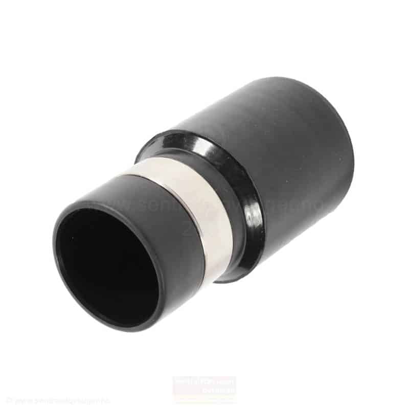 Endemuffe slange med metallring - For Ø32mm slange